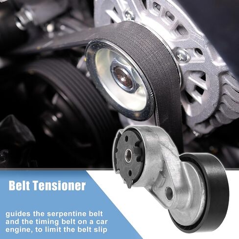 X AUTOHAUX ملحقات بكرة شداد الحزام الأفعواني لكاديلاك CTS 2006-2007 V8 6.0L لسيارة شيفروليه كامارو 1998-2002 V8 5.7L No.12560345 in Saudi Arabia