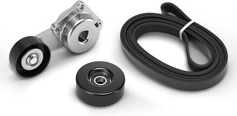 مجموعة شداد حزام القيادة 38274 - لسلسلة Ford E 2002 (E-150/E-250/E-350)، لسلسلة F 2002-2003 (لـ F-150/F-250/F-350)، لـ F-250 F-350 Super Duty 2008-2010، للنزهة 2002-2005، 3 قطع in Saudi Arabia
