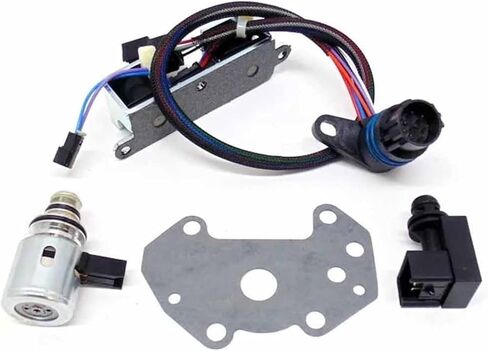 Transmission Solenoid Kit Compatible For Dodge Jeep 2000-up A500 518 44RE 46RE 47RE 48RE Transmission Drivetrain Automatic Chassis Part in Saudi Arabia