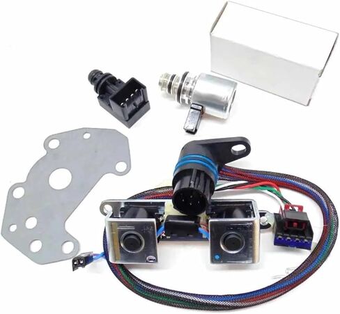 Transmission Solenoid Kit Compatible For Dodge Jeep 2000-up A500 518 44RE 46RE 47RE 48RE Transmission Drivetrain Automatic Chassis Part in Saudi Arabia