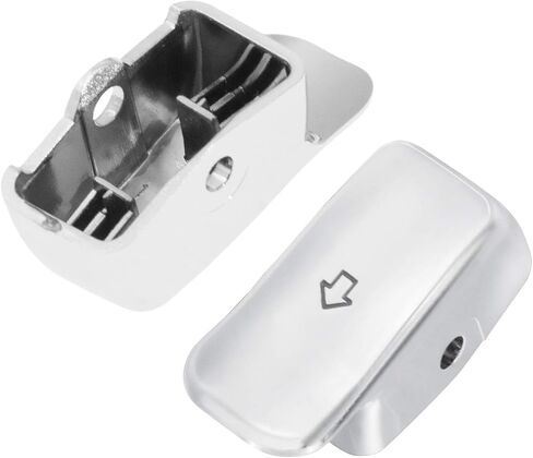 Motorcycle Turn Signal Switch Extension Cap Fit for Harley Softail Dyna Fatboy Sportster XL 883 1200 Chrome in Saudi Arabia