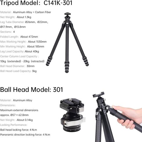 Falcam T00a4904 Treeroot Quick Lock Travel Tripod (R140T) in Kuwait