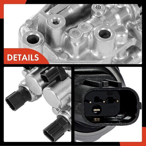 ملف لولبي لتوقيت الصمام المتغير (VVT) للمحرك A-Premium متوافق مع Honda Civic 2012-2015، Insight 2010-2014 & Acura ILX 2013، 1.3L 1.5L، استبدال # 15810RBJ005 in Saudi Arabia