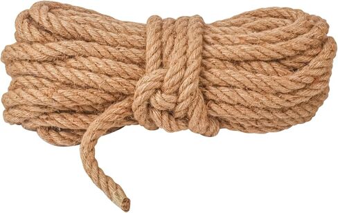 Polypropylene Rope - 1/4 Inch Yellow Nylon Rope, 500 Feet Long - Ideal for Tarps, Tie-Downs, Home Improvement & Hardware Needs in Saudi Arabia