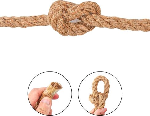 Polypropylene Rope - 1/4 Inch Yellow Nylon Rope, 500 Feet Long - Ideal for Tarps, Tie-Downs, Home Improvement & Hardware Needs in Saudi Arabia