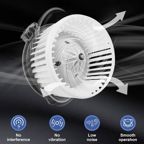 محرك منفاخ سخان PartsFlow مع قفص مروحة لـ 2010-2019 Subaru Legacy/Outback لـ 07-15 كاديلاك STS/CTS لـ 07-10 تويوتا سيينا لـ 07-09 كاديلاك SRX لـ 07-09 لكزس RX350/RX400h/RX330 700228 in Saudi Arabia