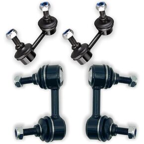 K90340 K90341 K90342 K90343 4PC Front/Rear Stabilizer Sway Bar End Link for Honda 1998 1999 2000 2001 2002 Accord, Compatible with Acura 1999-2003 TL 2001-2003 CL in Saudi Arabia