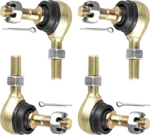 Caltric Pair Inner Outer Tie Rod End Kit Compatible with Polaris Predator 500 2003 2004 2005 2006 7061112 7061113 in Saudi Arabia