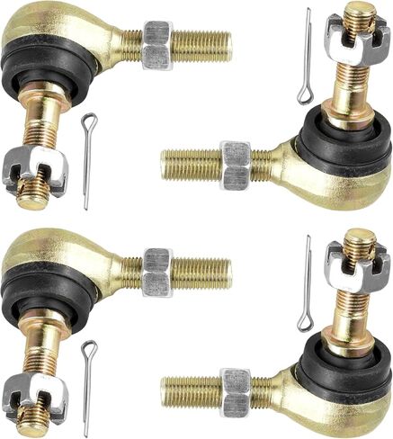 Caltric Pair Inner Outer Tie Rod End Kit Compatible with Polaris Predator 500 2003 2004 2005 2006 7061112 7061113 in Saudi Arabia