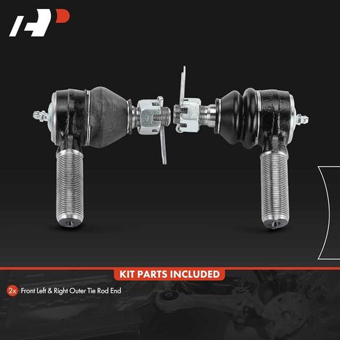 A-Premium 2 x Front Outer Tie Rod Ends, Compatible with Chevrolet W3500 W4500 W5500 W5500HD Tiltmaster & GMC W3500 Forward, W4500 Forward, W5500 Forward, W5500HD Forward & Isuzu NPR, NPR HD, NQR, NRR in Saudi Arabia