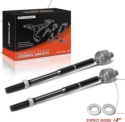 A-Premium 2 x Front Inner Tie Rod Ends, Compatible with Ram 1500 2019 2020 2021 2022 2023 in Saudi Arabia