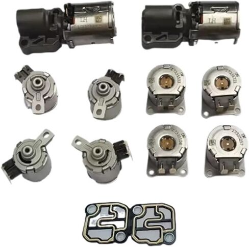 DQ250 02E 6-Speed Transmission Valve Solenoids Kits 02E325025AJ 02E321371E Compatible For A3 Q3 Seat Touran Golf Passat in Saudi Arabia