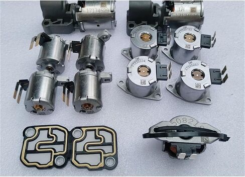 DQ250 02E 6-Speed Transmission Valve Solenoids Kits 02E325025AJ 02E321371E Compatible For A3 Q3 Seat Touran Golf Passat in Saudi Arabia
