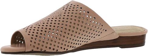 Aerosoles Women's BITMAP Slide Sandal, Light Pink Leather, 5.5 M US in Saudi Arabia