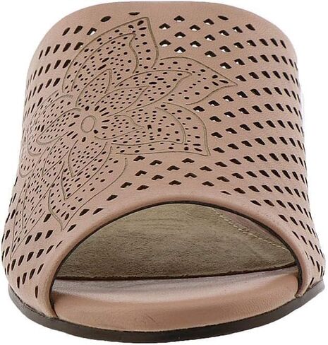Aerosoles Women's BITMAP Slide Sandal, Light Pink Leather, 5.5 M US in Saudi Arabia