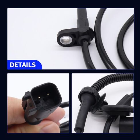 HiSport Front ABS Wheel Sensor ALS2039 Front Left Or Right Compatible with GMC Acadia 2007-2016,Saturn Outlook 2007-2010,Replacement for Buick Enclave 2008-2017,Chevrolet Traverse 2008-2017 in Saudi Arabia