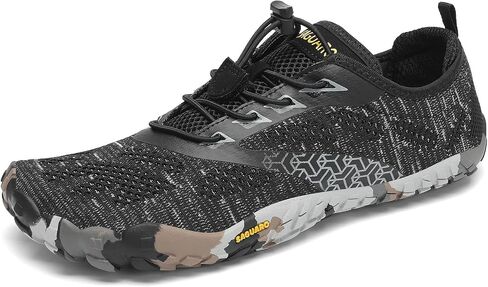 SAGUARO Womens Mens Barefoot Shoes Minimalist Trail Runner Wide Toe Box Zero Drop Outdoor Cross Training Shoe in Kuwait