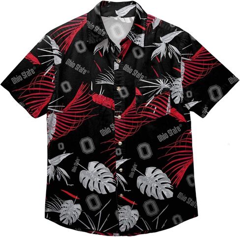 FOCO Baylor Bears NCAA Mens Floral Button Up Shirt - XXXL in Saudi Arabia