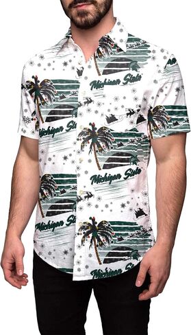 FOCO Baylor Bears NCAA Mens Floral Button Up Shirt - XXXL in Saudi Arabia