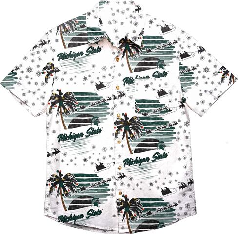 FOCO Baylor Bears NCAA Mens Floral Button Up Shirt - XXXL in Saudi Arabia
