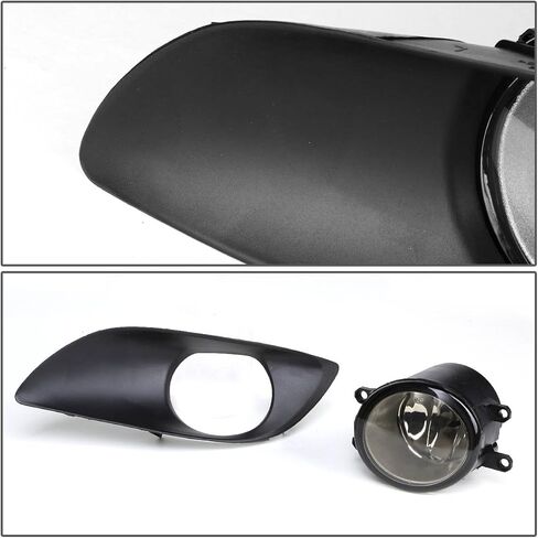 DNA MOTORING FL-ZTL-152-CH Fog Light With Switch Driver & Passenger Side Enhance visibility [Compatible with 09-11 Yaris Hatchback] in Saudi Arabia