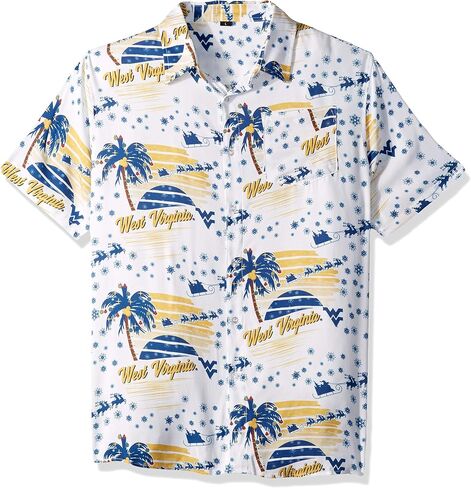 FOCO Baylor Bears NCAA Mens Floral Button Up Shirt - XXXL in Saudi Arabia