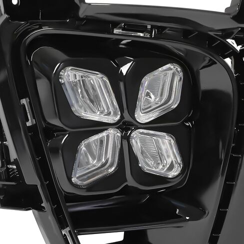 HECASA 2Pcs Fog Lights Compatible with 2019 2020 Kia Sorento Front Bumper Driving Lamp 4 Eyes LED Daytime Running Light Clear Lens LH & RH in Saudi Arabia