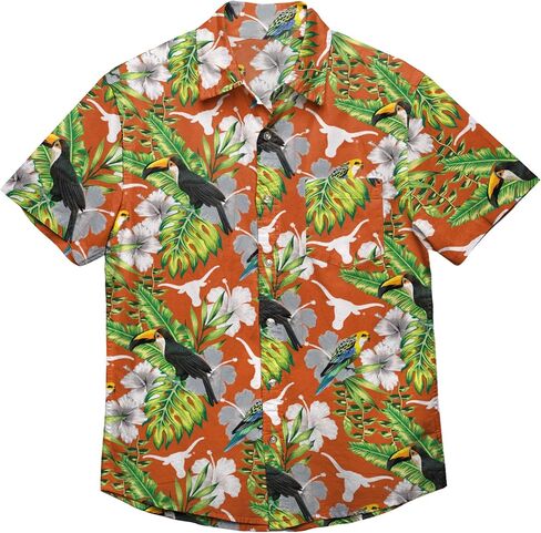 FOCO Baylor Bears NCAA Mens Floral Button Up Shirt - XXXL in Saudi Arabia