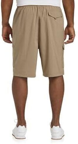 Reebok Big and Tall Performance Ripstop Cargo Shorts Khaki 6XL in Saudi Arabia