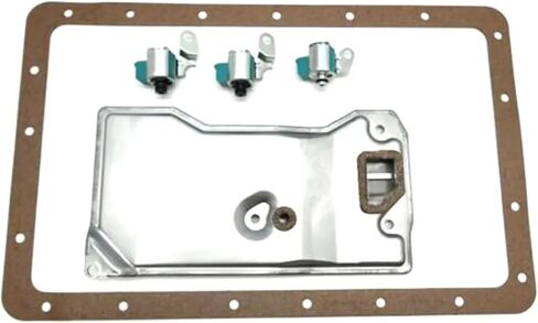 AW4 Transmission Solenoid Service Filter Kit TCC Lock Up Shift A340 Compatible For Cherokee Comanchee Wagoneer Wear Transmission Filters in Saudi Arabia
