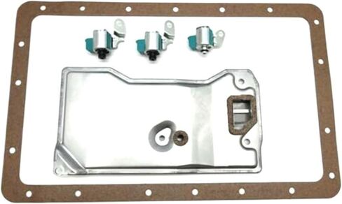 AW4 Transmission Solenoid Service Filter Kit TCC Lock Up Shift A340 Compatible For Cherokee Comanchee Wagoneer Wear Transmission Filters in Saudi Arabia