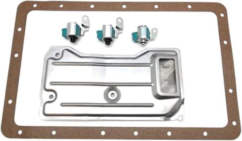 AW4 Transmission Solenoid Service Filter Kit TCC Lock Up Shift A340 Compatible For Cherokee Comanchee Wagoneer Wear Transmission Filters in Saudi Arabia