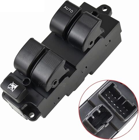 Electric Window Switch 12 Pin Glass Lifter Switch BL4E-66-350W1 CB81-66-350AL2 CB81-66-350W1 1Pcs in Saudi Arabia