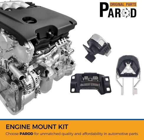 PAROD 3PCS Engine Mount 2.0L L4 Fit for Ford Focus 2012-2016 Replace#A5520 A5312 A5612 in Saudi Arabia