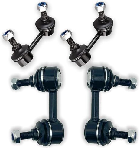 K90340 K90341 K90342 K90343 4PC Front/Rear Stabilizer Sway Bar End Link for Honda 1998 1999 2000 2001 2002 Accord, Compatible with Acura 1999-2003 TL 2001-2003 CL in Saudi Arabia