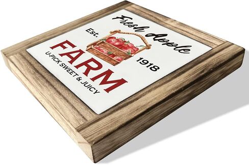 Rustic Wood Sign, Fall Decor, Box Wood Plaques Desk Décor, Maple Leaves Decor, Tabletop Decor, Shelf Decor, Decorative Plaques and Signs, Farmhouse Style Home Decor, Fall for Jesus He Never Leaves in Saudi Arabia