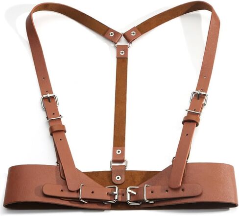Women Harness Belt Halloween Punk Waist Belt Body Chain Belts in Kuwait