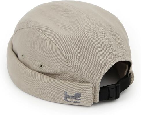 UNDERCONTROL Brimless Fisherman Trawler Beanie Washed Cotton Men Women Docker Hat Adjustable Low Profile Miki Watch Cap Korea in Saudi Arabia