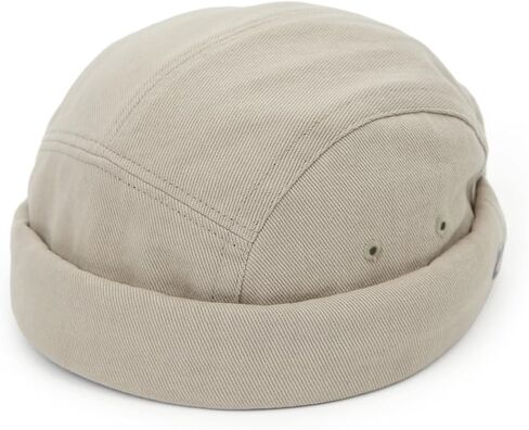 UNDERCONTROL Brimless Fisherman Trawler Beanie Washed Cotton Men Women Docker Hat Adjustable Low Profile Miki Watch Cap Korea in Saudi Arabia