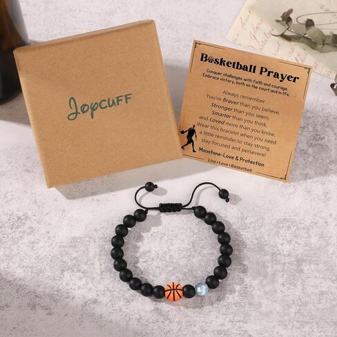 JoycuFF كرة السلة كرة القدم البيسبول سوار الهدايا للمراهقين، هدايا سوار للمراهقين، أفكار هدية في سن المراهقة لعيد الميلاد عيد ميلاد التخرج in Kuwait