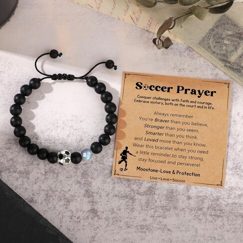 JoycuFF Basketball Soccer Baseball Bracelet Gifts for Teens,Bracelet Gifts for Teenage,Ideas Teen Gift for Christmas Graduation Birthday in Saudi Arabia