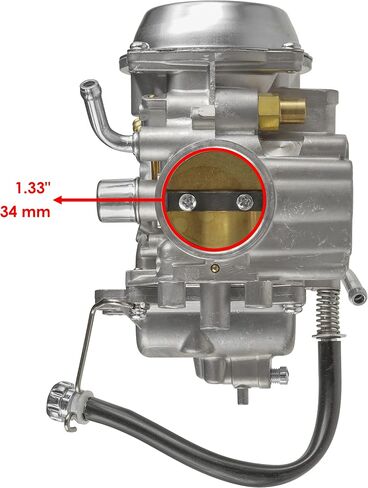 Caltric Carburetor with Air and Oil Filters Compatible with Suzuki Quadrunner 250 LTF250 2x4 4x4 LT4WD 1988-1996 1320019B65 1320019B60 1320019B62 1320019B63 in Saudi Arabia