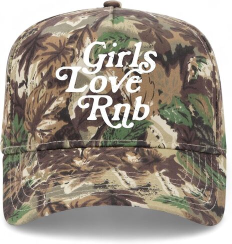 Girls Love RNB Vintage Trucker Hat | Premium Adjustable Snapback Baseball Hat for Men & Women in Kuwait