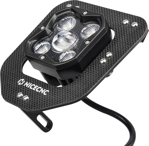 مصباح أمامي NICECNC LED متوافق مع Husqvarna 150-501 TE/FE 2024-2025، أسود in Saudi Arabia