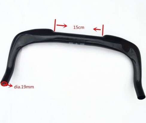 Alfa Pasca aero bars Road Bike Carbon tt triathlon Handlebars rest bars Cycling for Bike Bullhorn Bicycle Handlebars arm rest 3K Matte 420mm in Saudi Arabia
