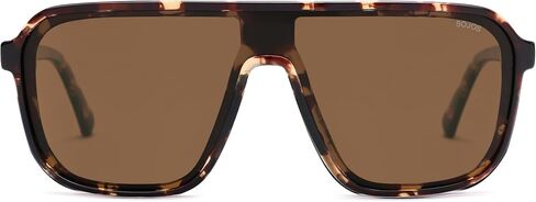 SOJOS Polarized Sunglasses for Men Women Modern Square Sun Glasses TR90 Trendy Shades UV400 Protection SJ2644 in Saudi Arabia