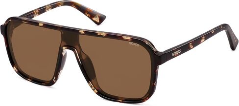 SOJOS Polarized Sunglasses for Men Women Modern Square Sun Glasses TR90 Trendy Shades UV400 Protection SJ2644 in Saudi Arabia