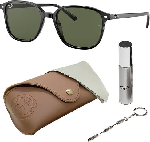 نظارات شمسية Ray-Ban RB2193 LEONARD مربعة الشكل للرجال والنساء مع مجموعة نظارات RAYBAN الرسمية in Saudi Arabia