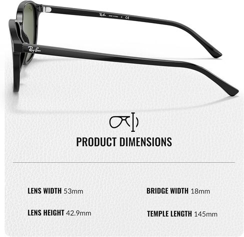 نظارات شمسية Ray-Ban RB2193 LEONARD مربعة الشكل للرجال والنساء مع مجموعة نظارات RAYBAN الرسمية in Saudi Arabia
