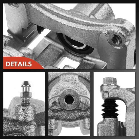 A-Premium Rear Right Passenger Side Disc Brake Caliper Assembly with Bracket Compatible with Select Infiniti Models - G35 2007-2008, G37 2008-2013, Q60 2014-2015 in Saudi Arabia